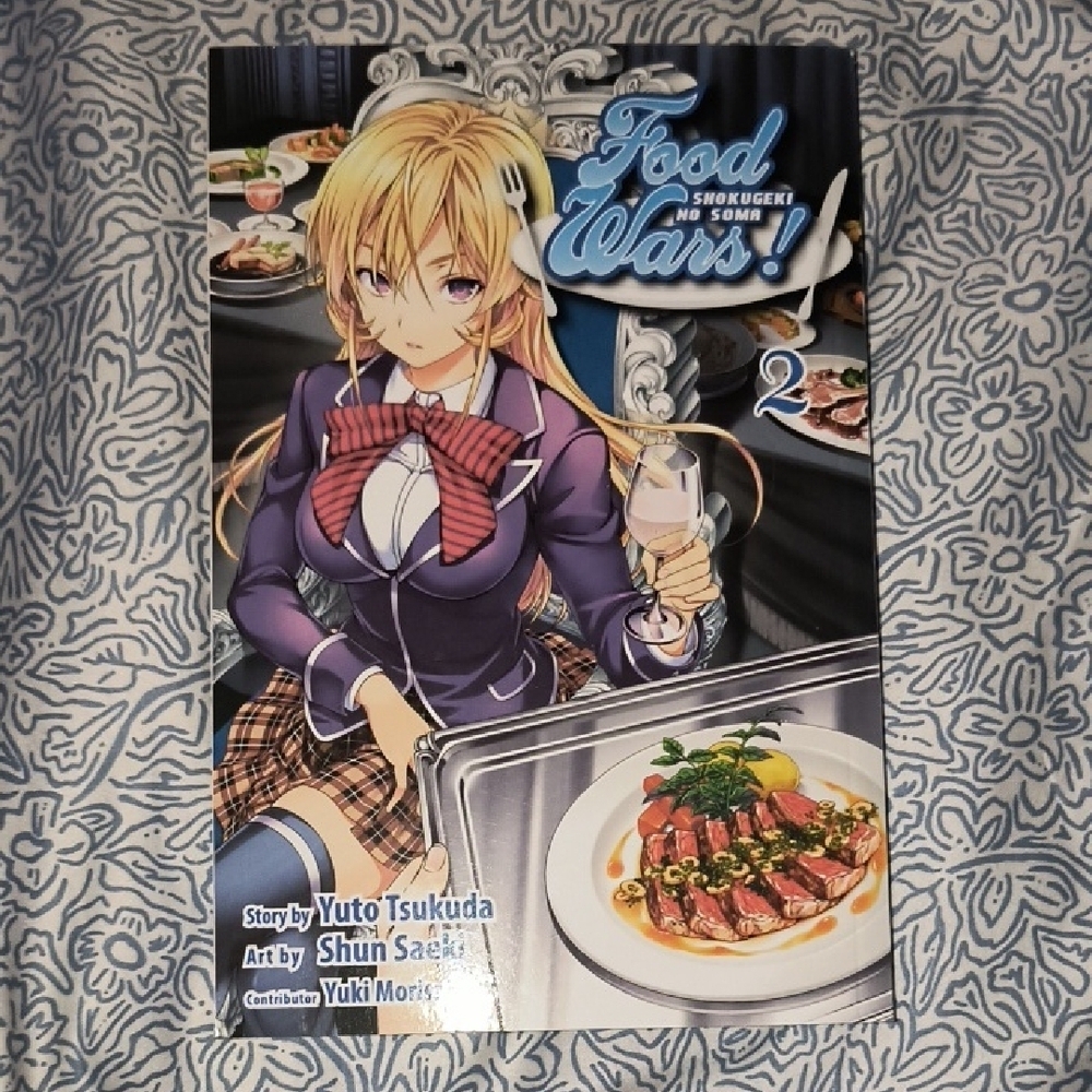Food Wars! Vol.2 Manga - Purple Cover Edition